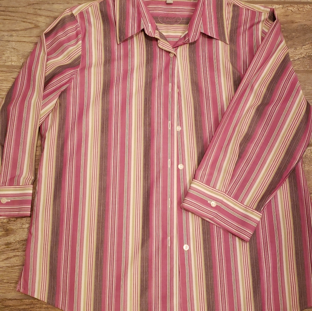 Wrinkle free shirt.